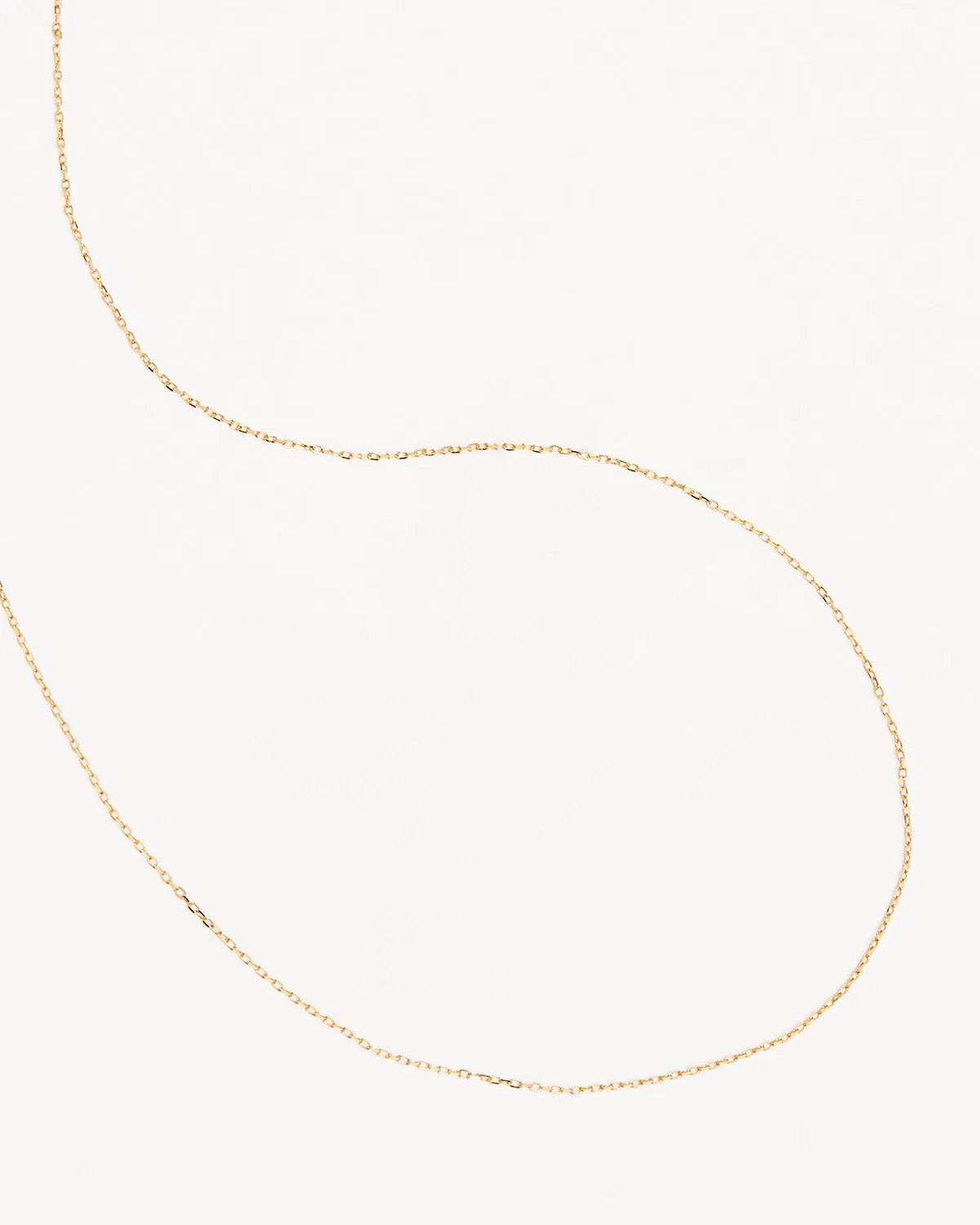 14k Solid Gold 16" Signature Chain Necklace