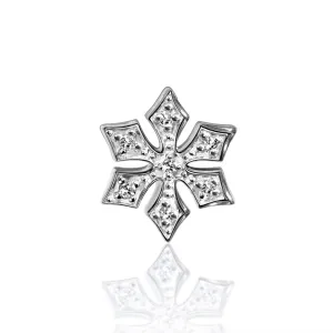 Alex Woo Seasons Snowflake Charm Necklace