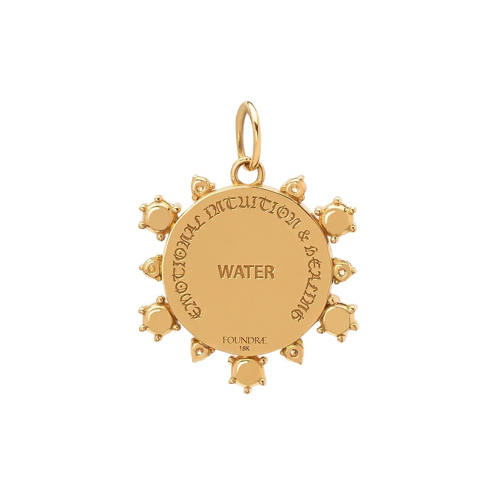 Badge Medallion - Emotional Intuition & Healing Water