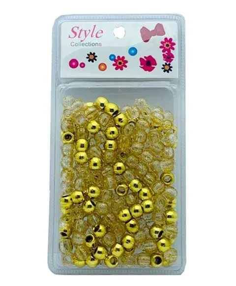 Beauty Collection Style Collection Hair Beads BD008 Gold