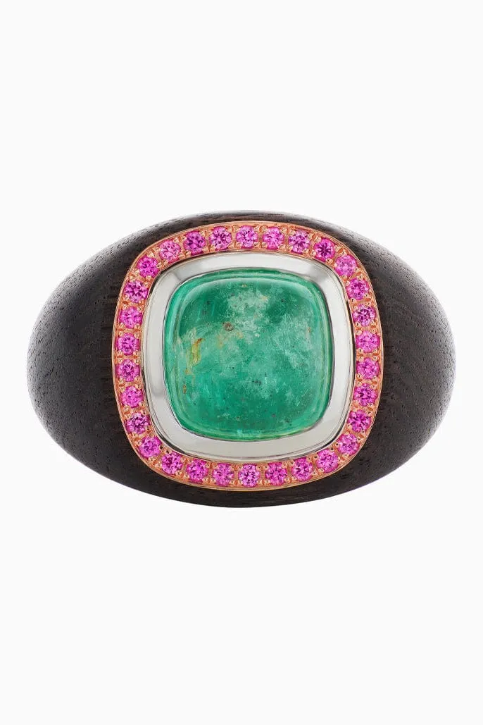 Cabochon Chubby Ring