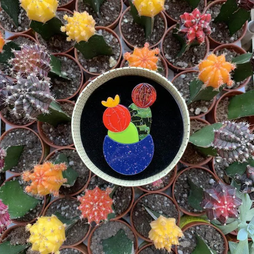 Cactus Jack Brooch