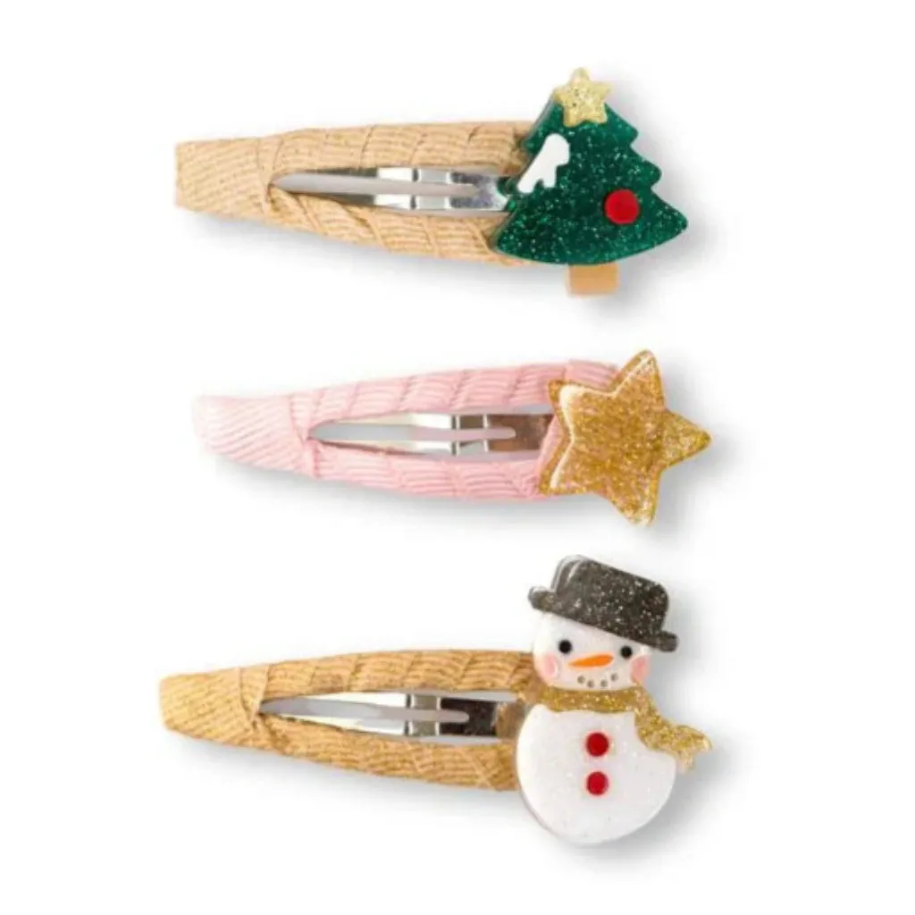 Christmas Holiday Clips- Lilies & Roses Sold Separately