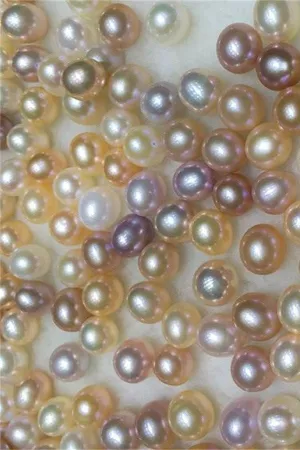 Colorful AAAA 10-10.5 Oval Shape Loose Pearl P38