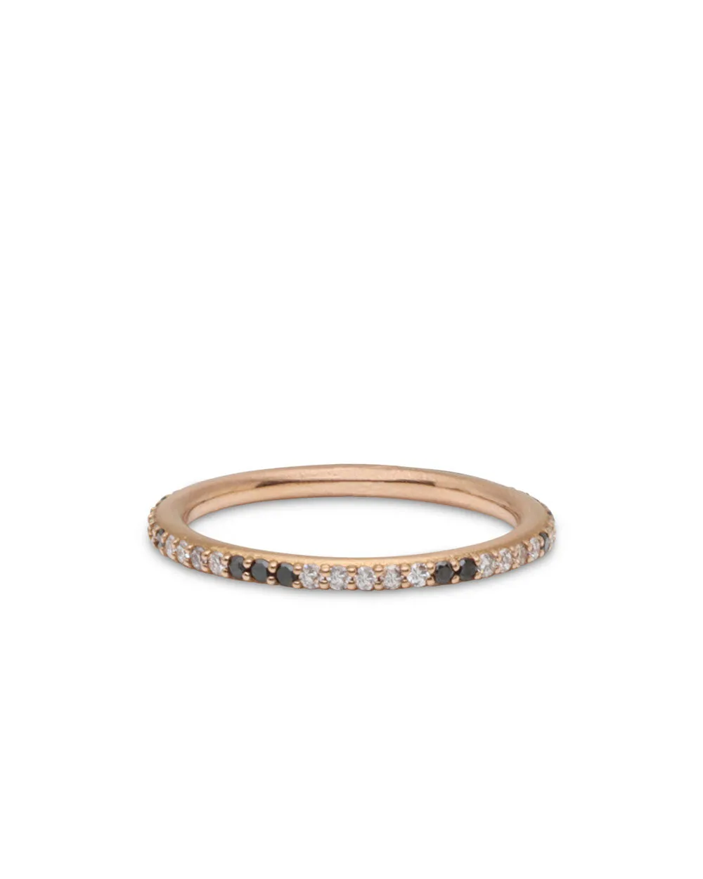 Diamond Single Row Eternity Band