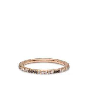 Diamond Single Row Eternity Band