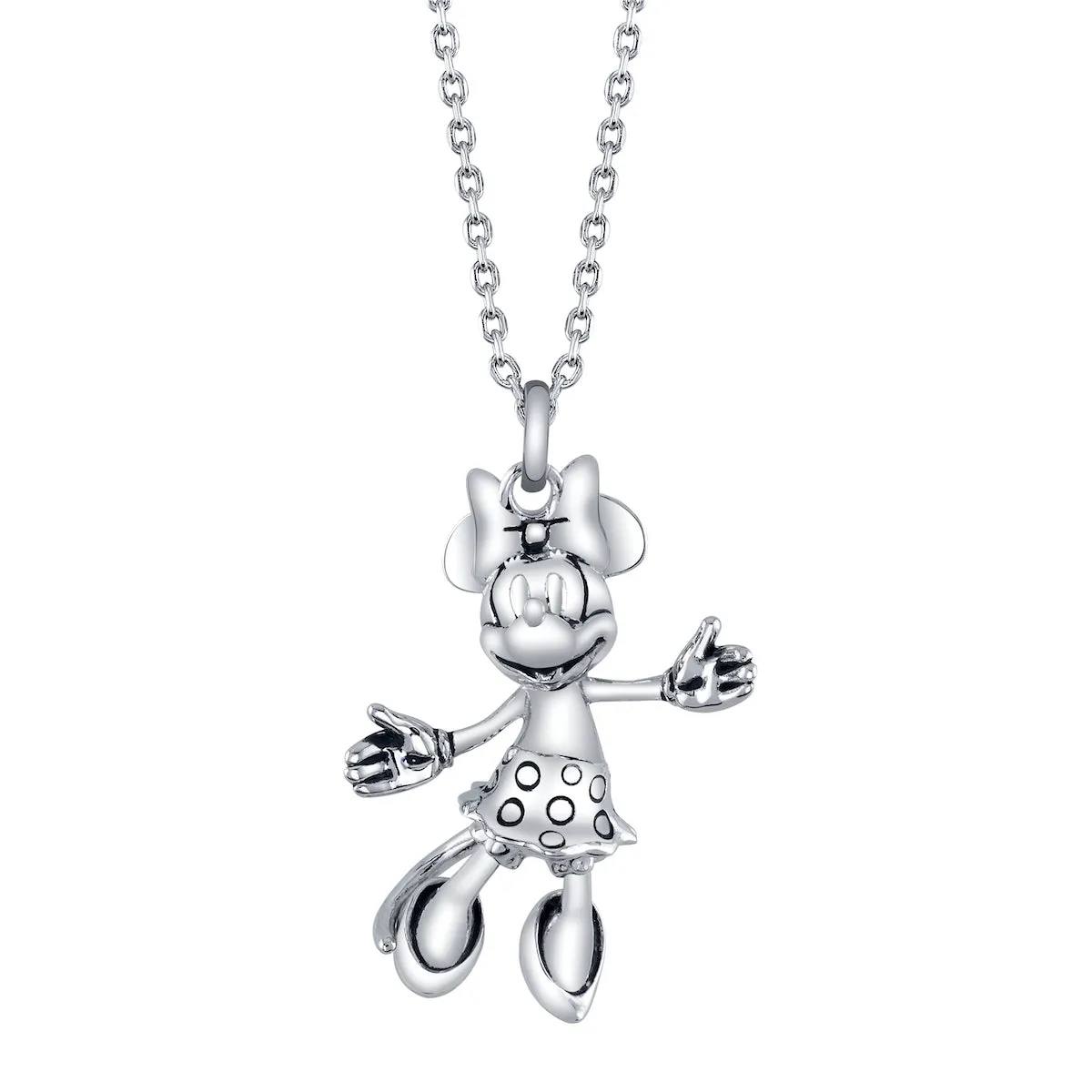 Disney X RockLove HUGGABLES Minnie Mouse Necklace