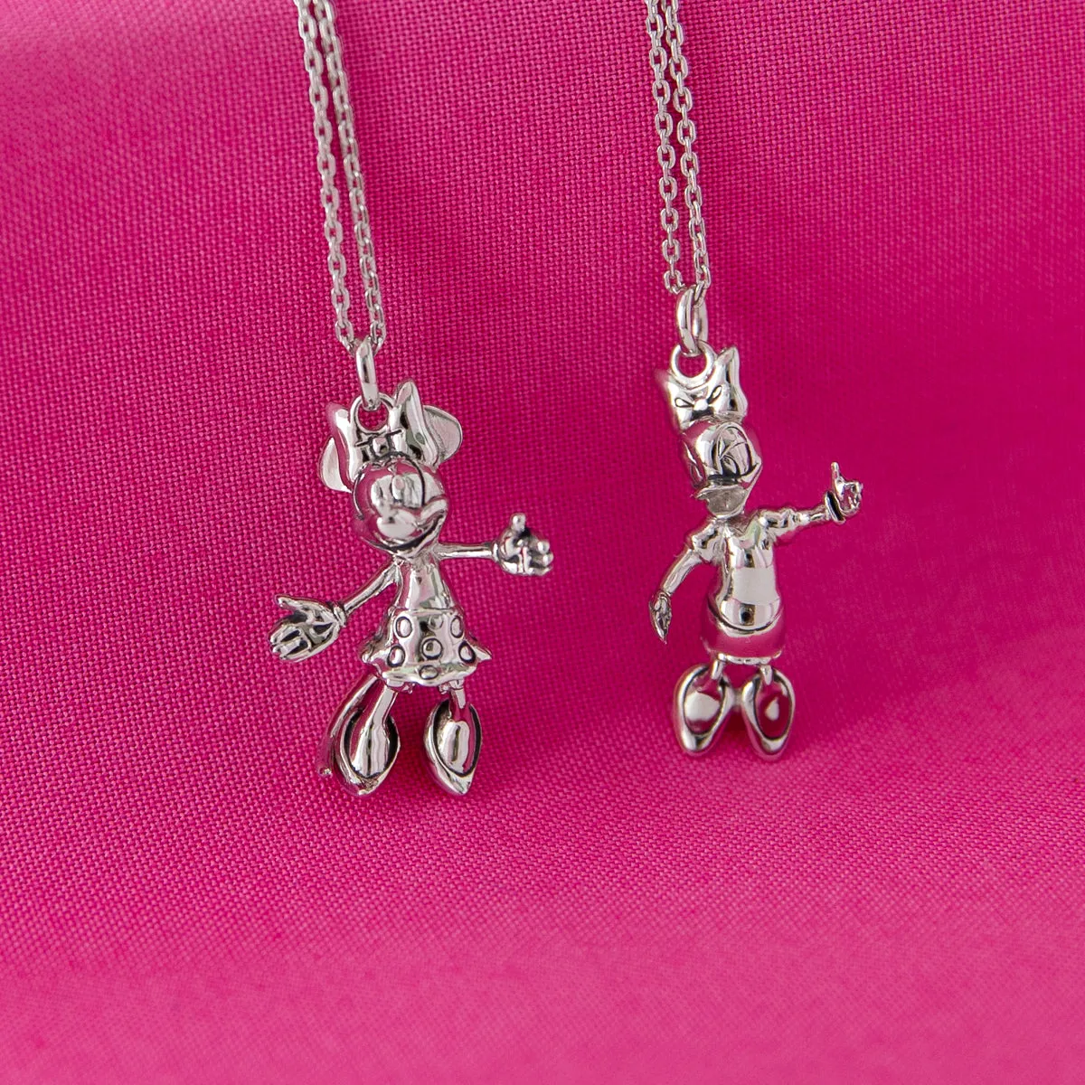 Disney X RockLove HUGGABLES Minnie Mouse Necklace