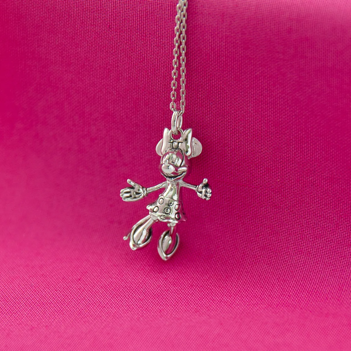 Disney X RockLove HUGGABLES Minnie Mouse Necklace