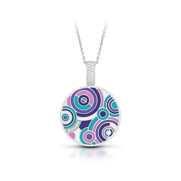 Emanation Purple & Multi Pendant