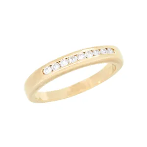 Estate 14k Diamond Band