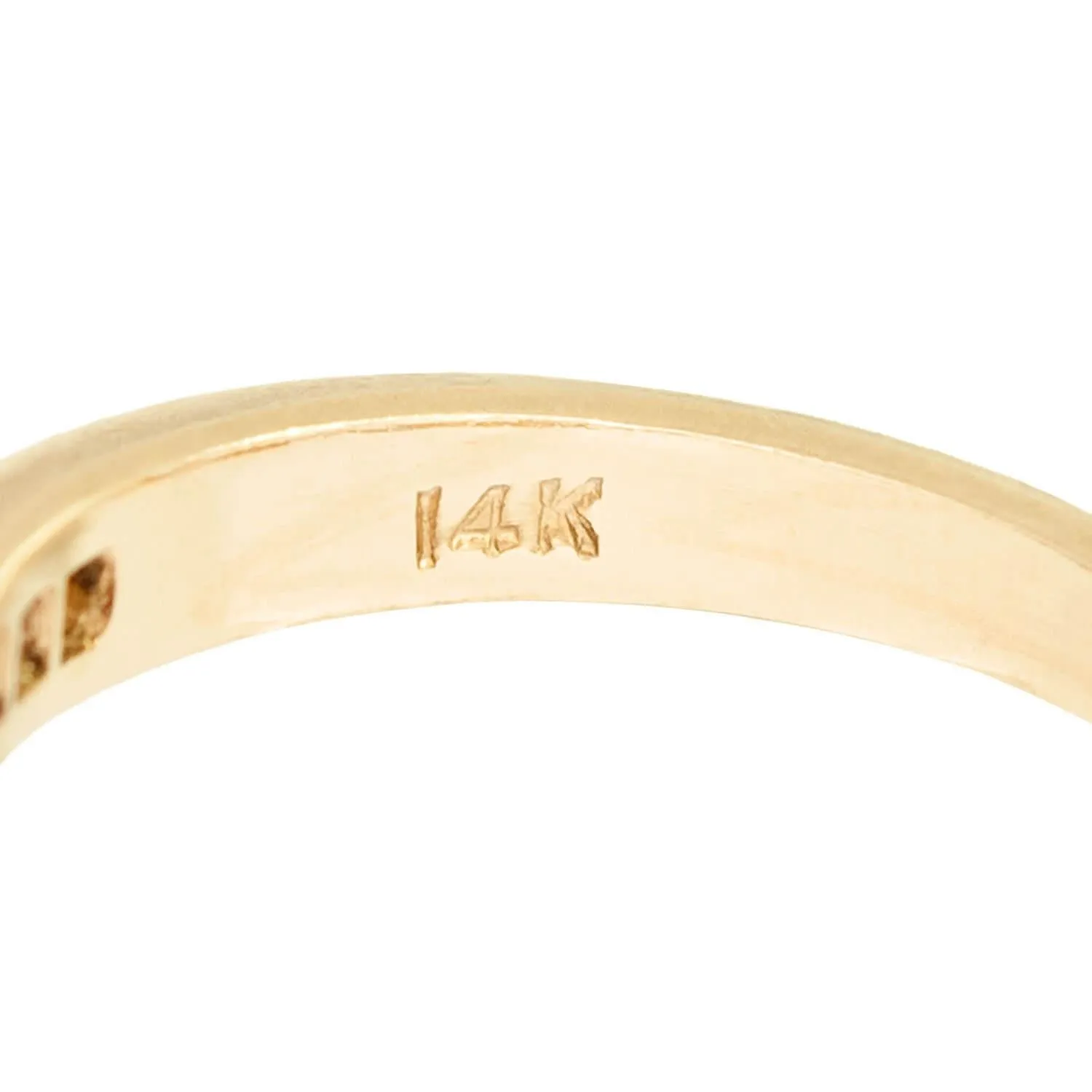 Estate 14k Diamond Band