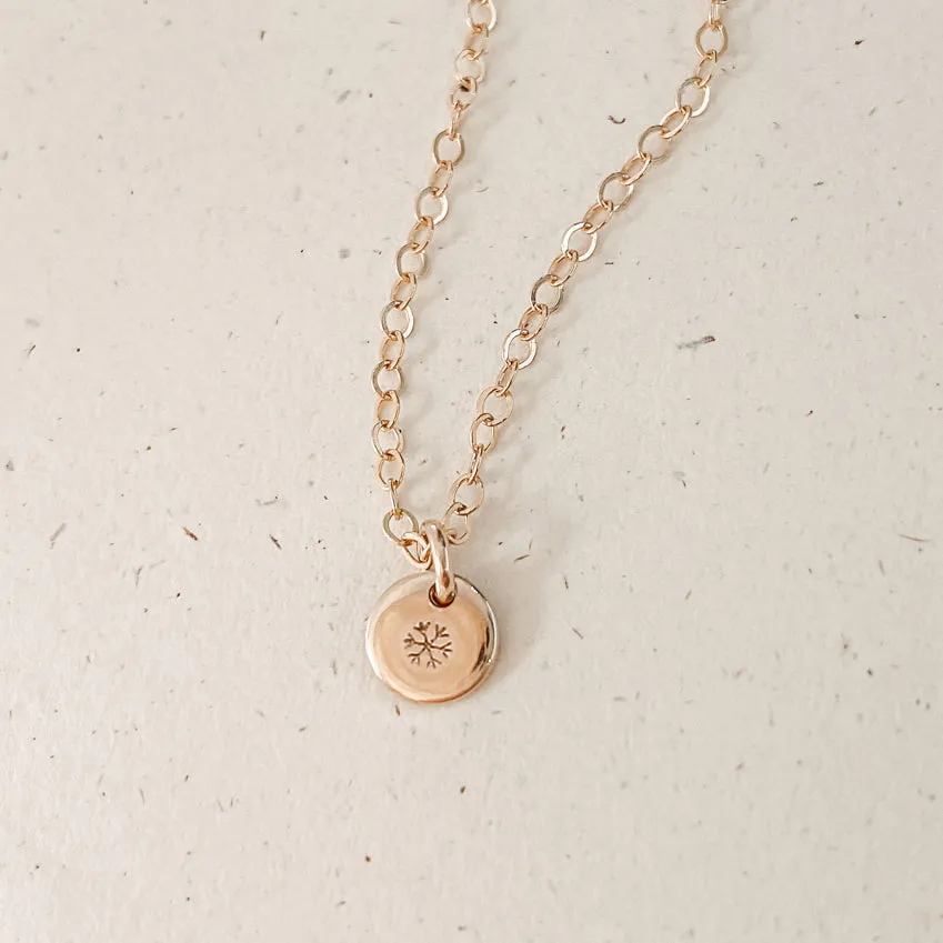 Florence • Tiny Pendant Necklace • Choose Number of Pendants