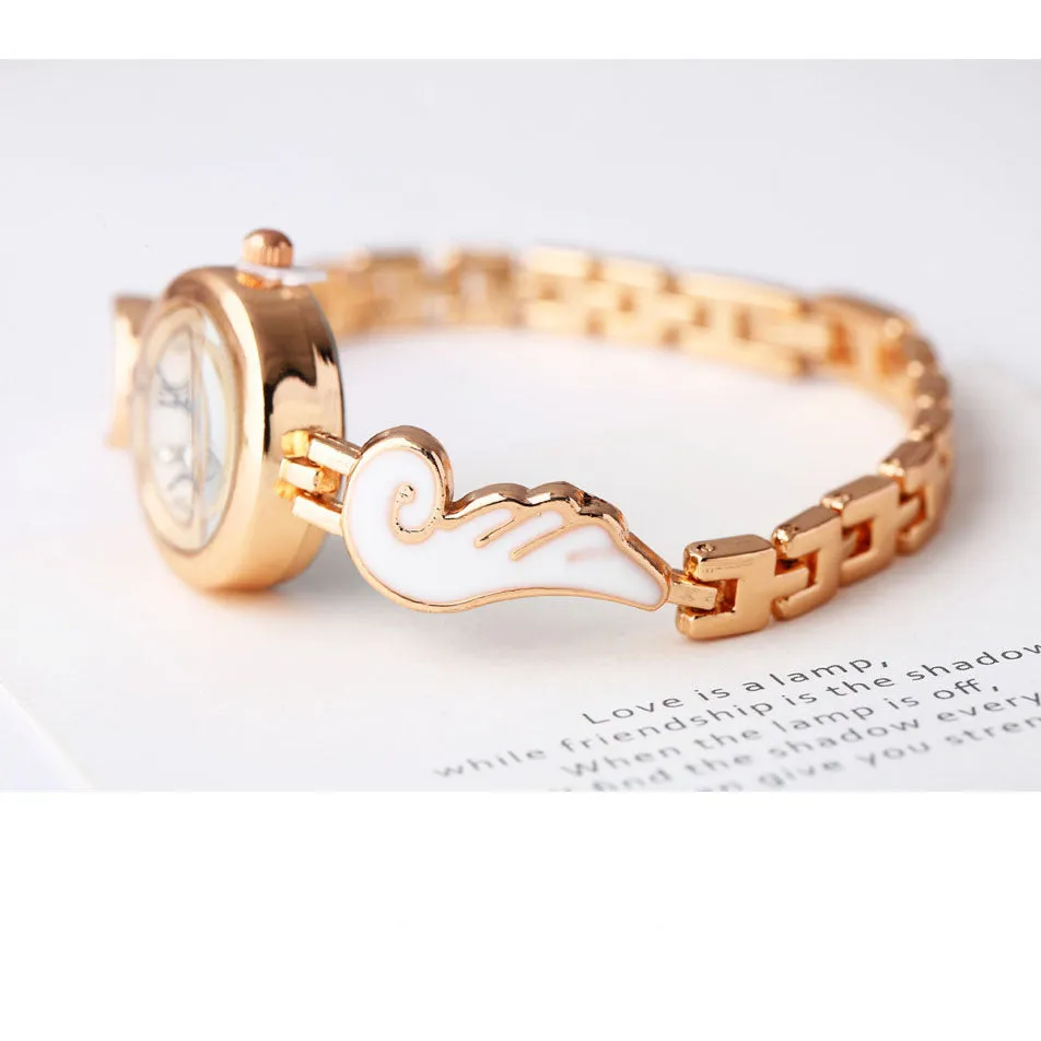 Gold Angel Wing Watch