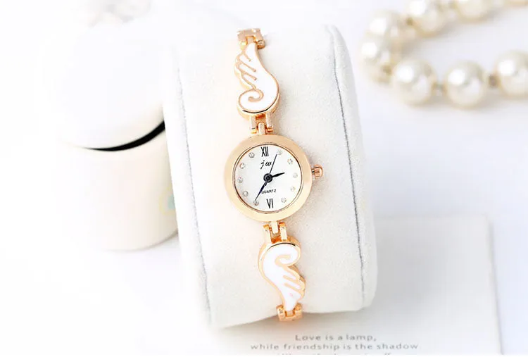 Gold Angel Wing Watch