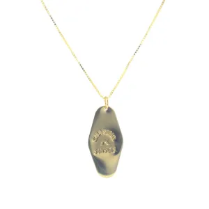 Gold Club Necklace