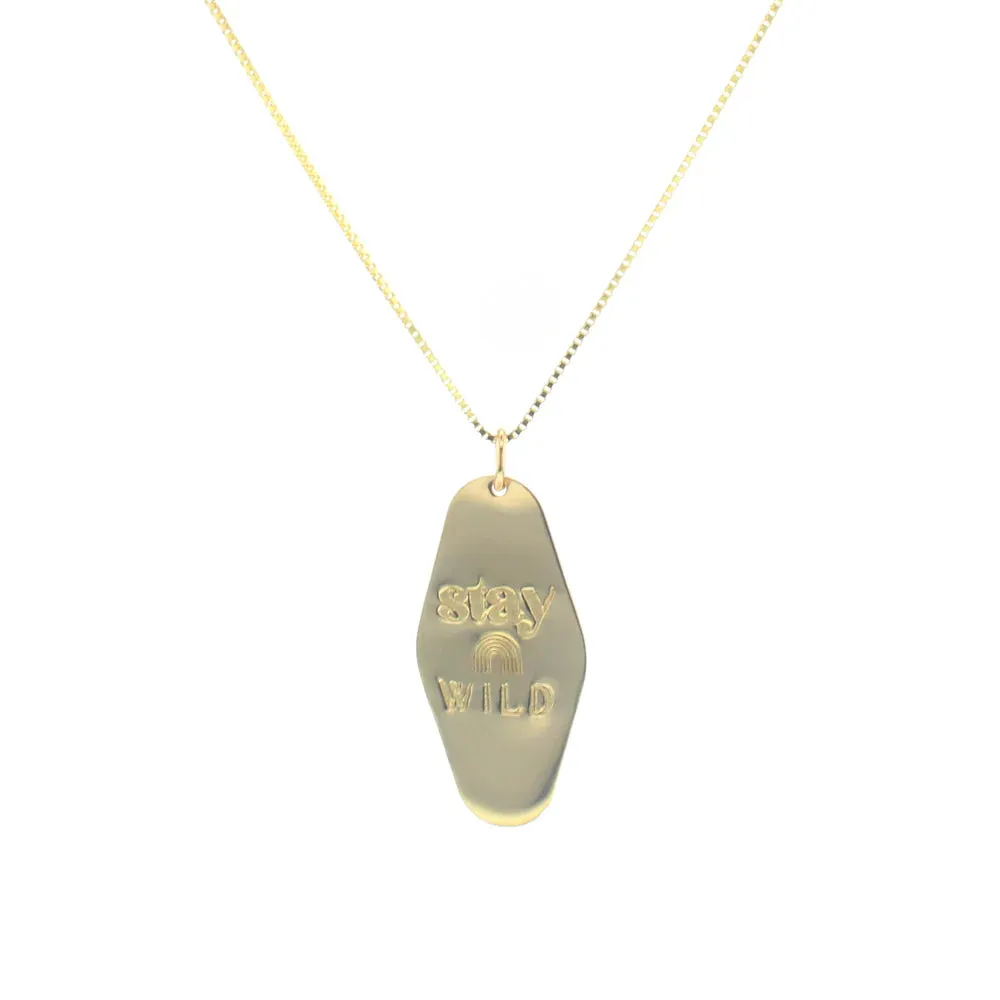 Gold Club Necklace