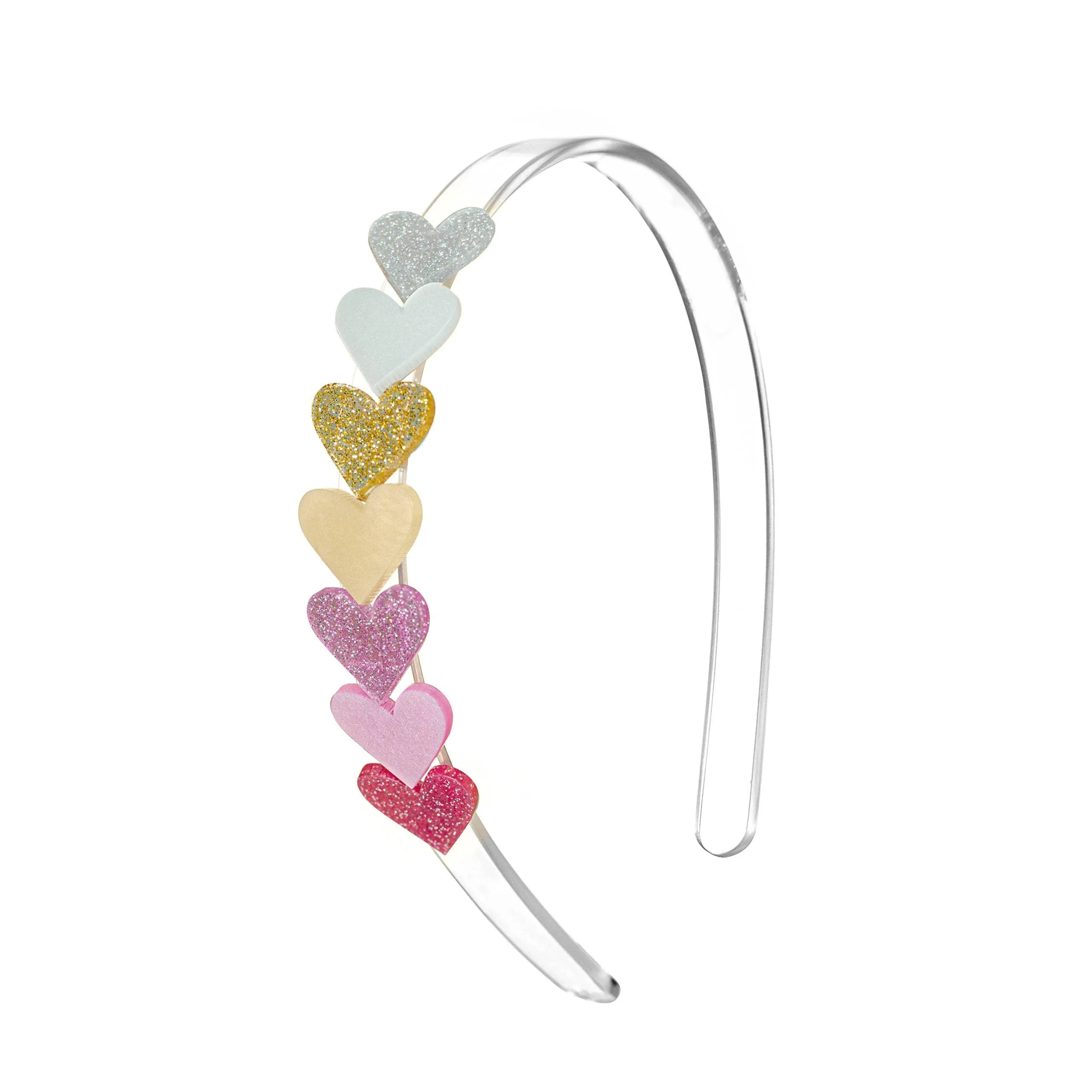 Headband |Centipede Heart- Pearl Shades | Lilies and Roses NY