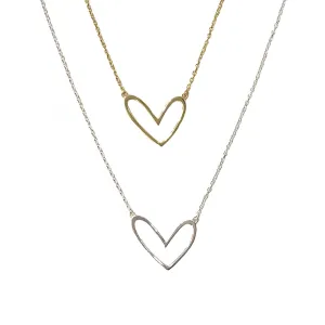 Heart Scribble Necklace