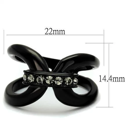 High polished (no plating) Stainless Steel Bangle with No Stone for Women Style TK242