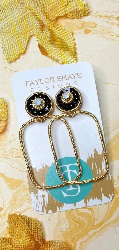 Ivy Sequin Hoops