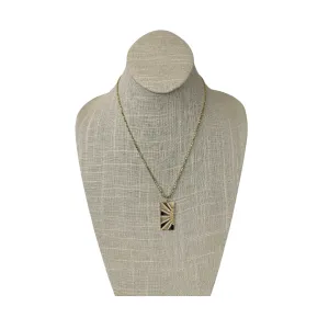 Julez Bryant HOTT 14k Gold Diamond Sunray Necklace