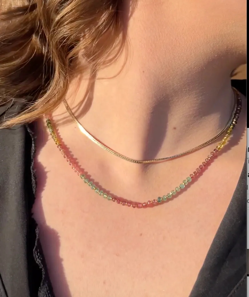 Kimberly Tourmaline Necklace