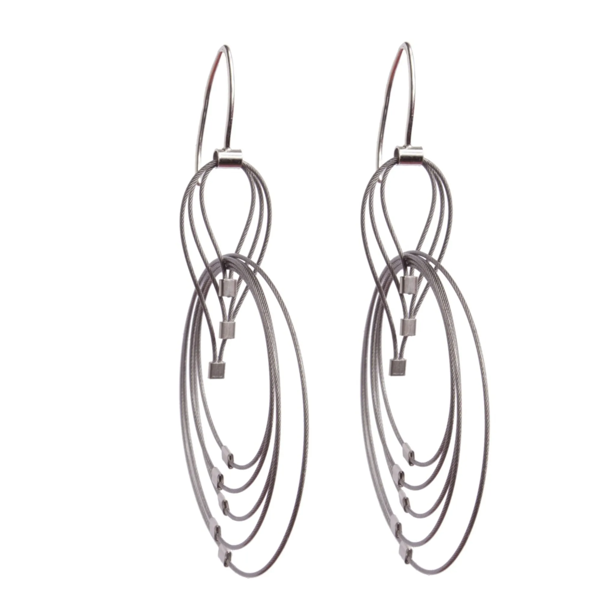 Large Deco Hook Earrings