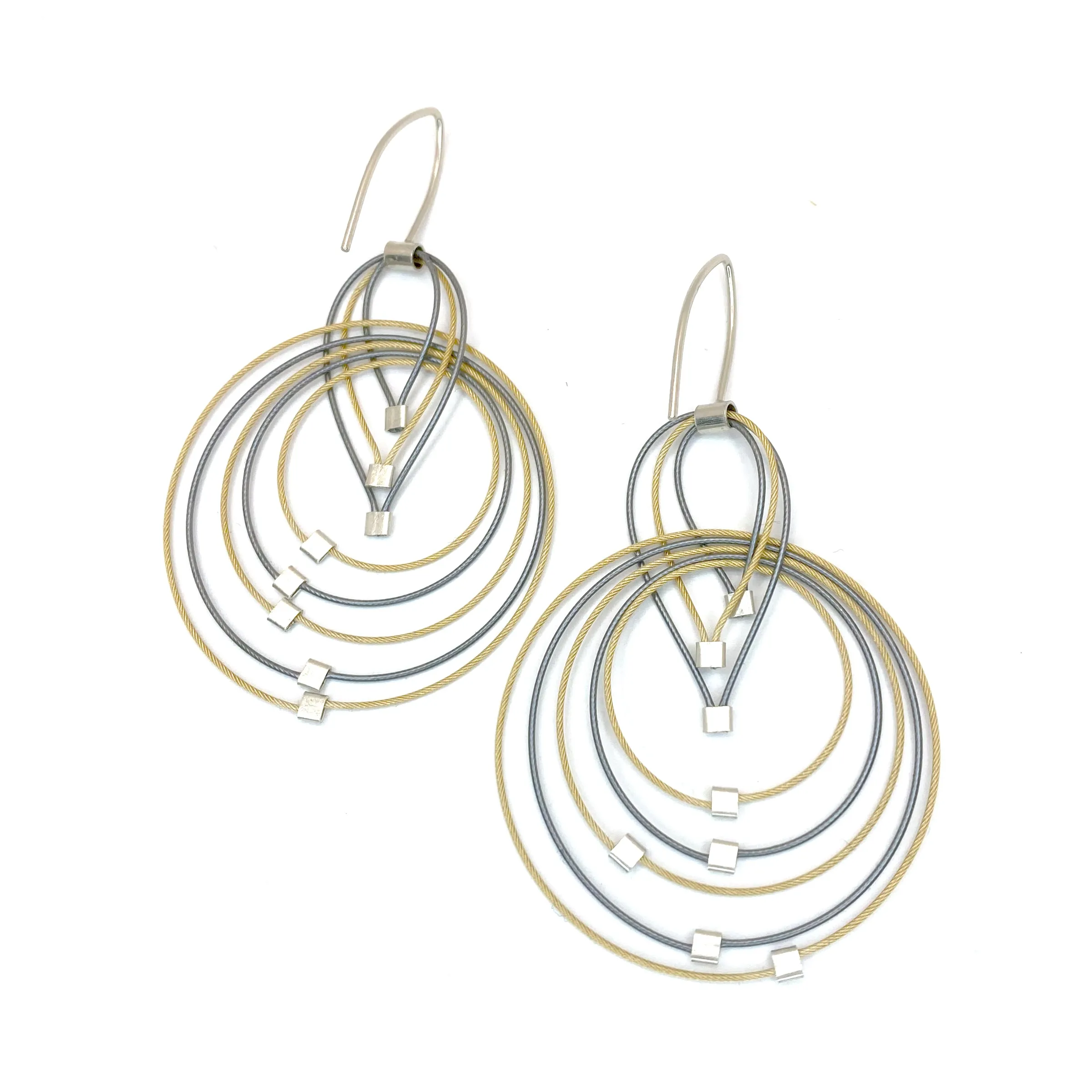 Large Deco Hook Earrings