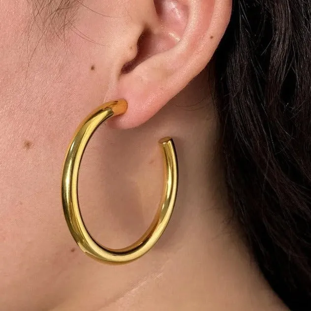 Large Hoop Earrings