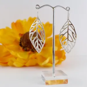 Large Leaf Earrings - VE421