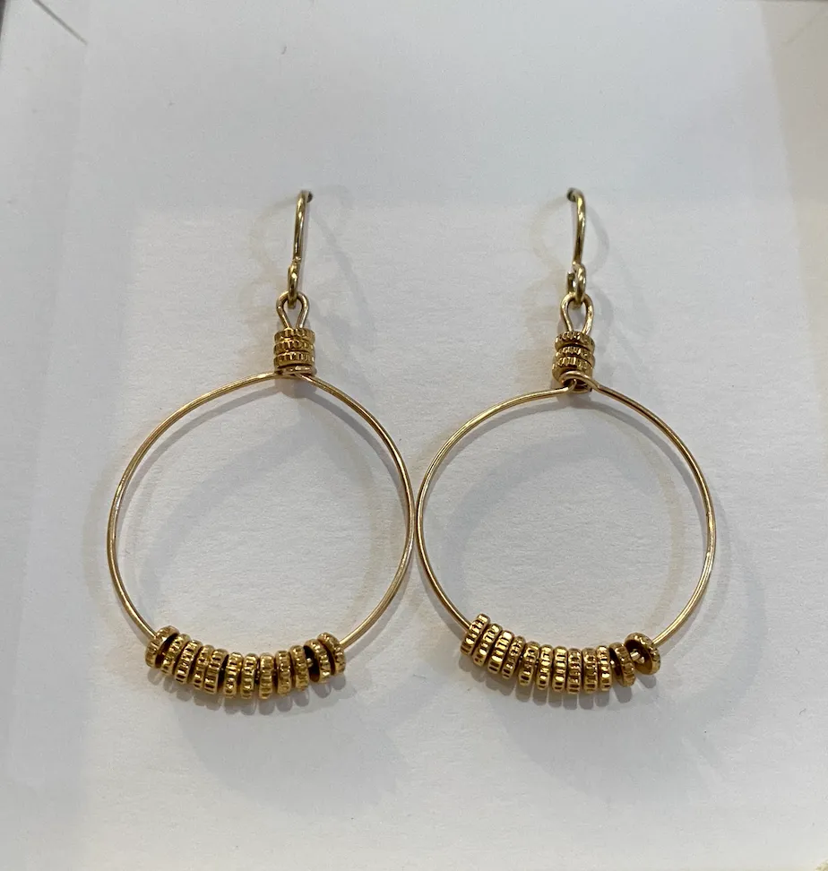 Las Salinas Earrings Gold