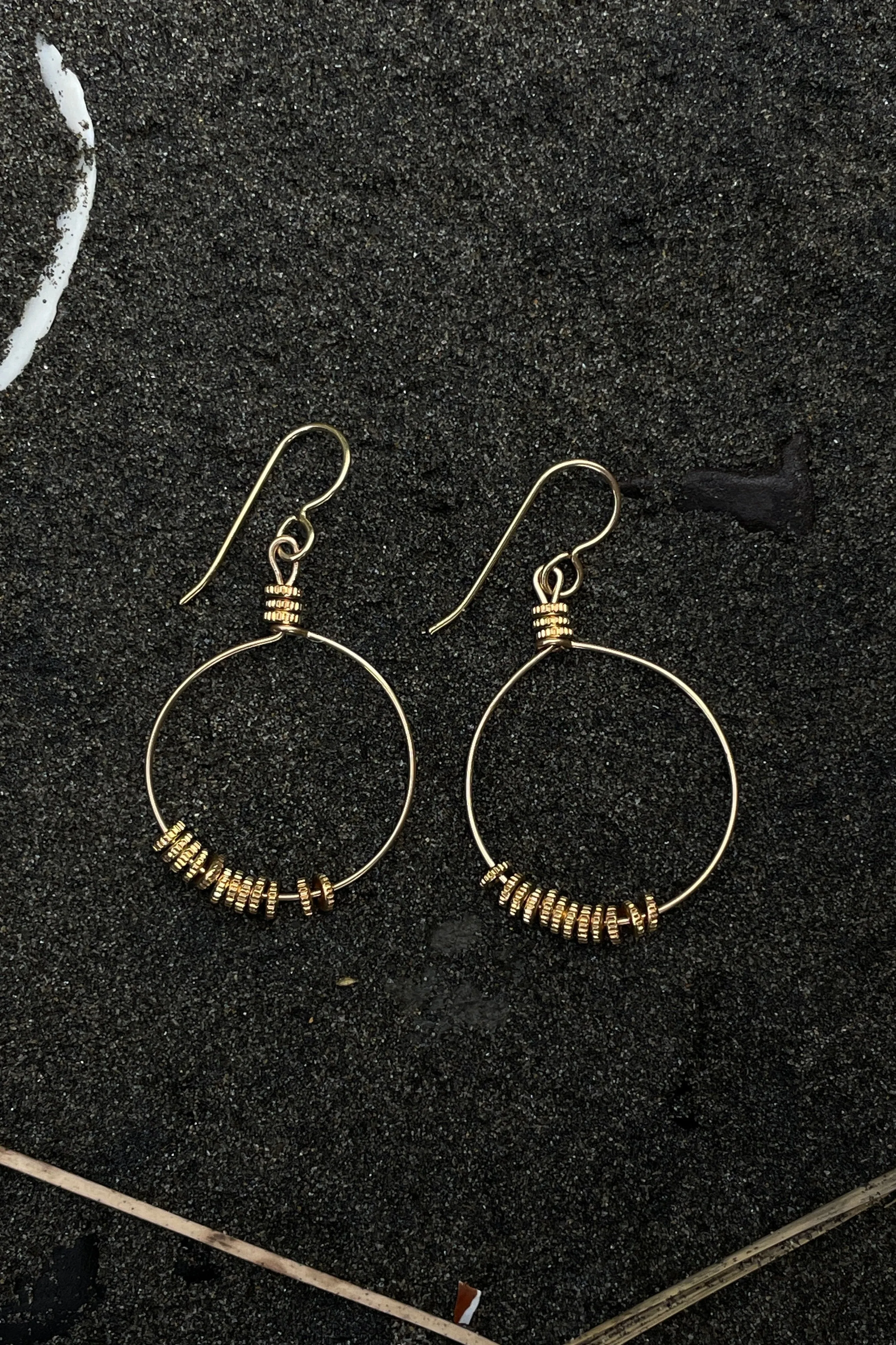 Las Salinas Earrings Gold