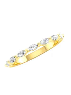 Marquise Diamond Band (.35 ct. tw.) 14K