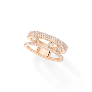 MESSIKA, MOVE ROMANE PAVÉ DIAMOND RING