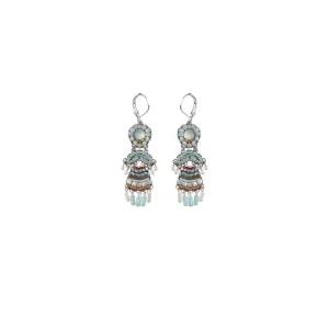 Mint Flavor Large Lever Earrings