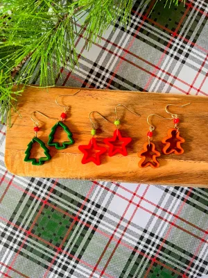 Mix or Match Cookie Cutter Earrings | Bead Earrings