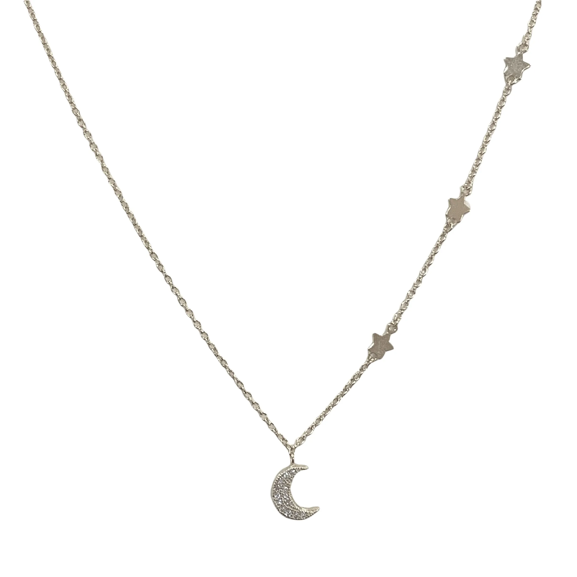 Moon Star Dangle Choker