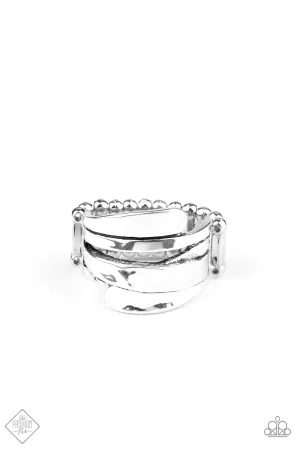 Paparazzi Ring ~ Behind The SHEEN  - Silver