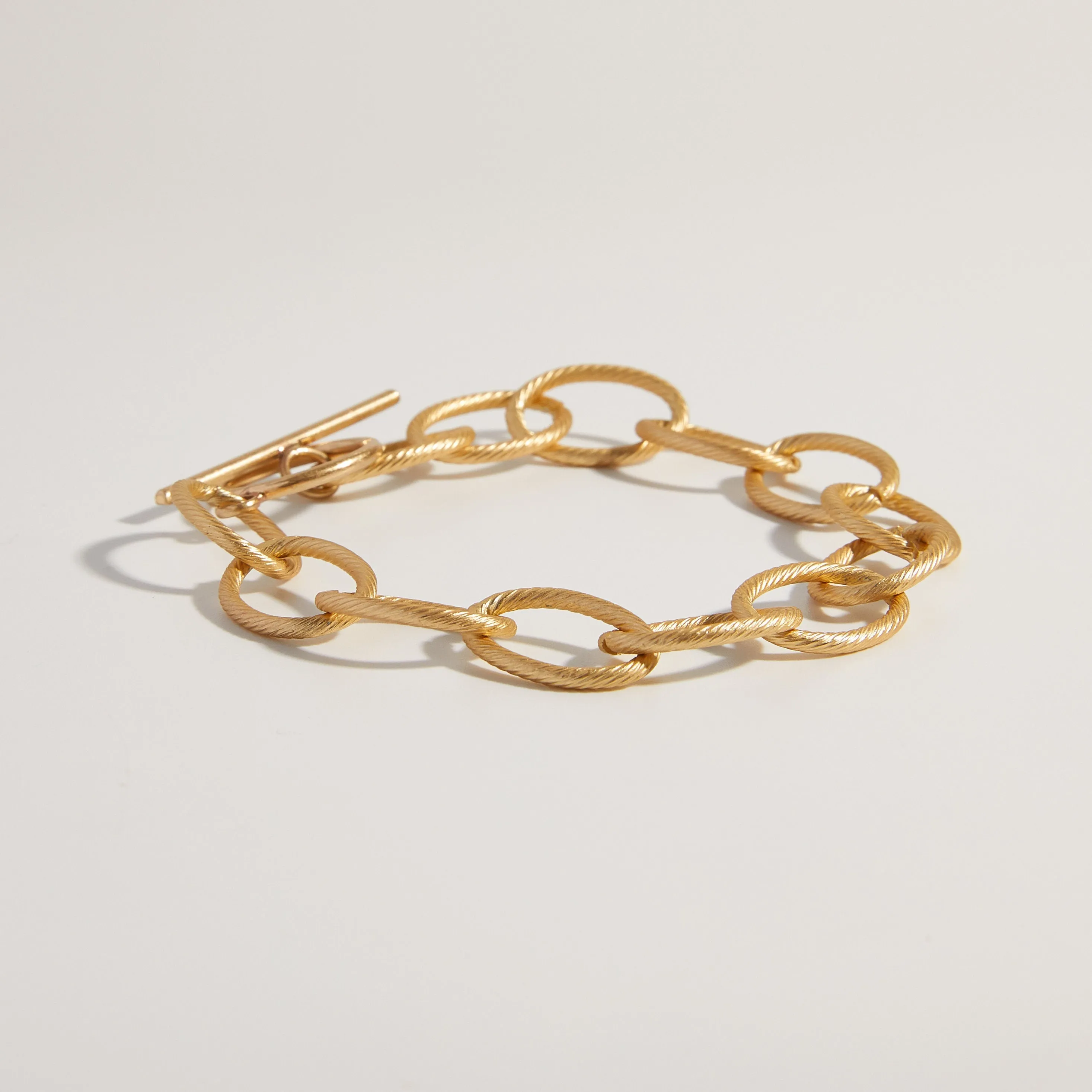 "L'Or" Chunky Gold Chain Bracelet