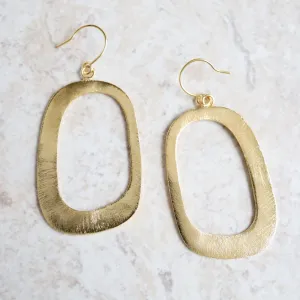 Renee Oval Dangle Earring