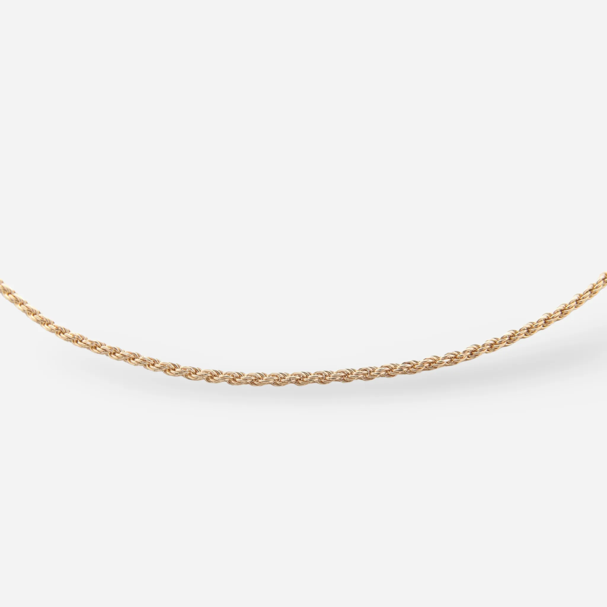 Rope Gold Vermeil Chain