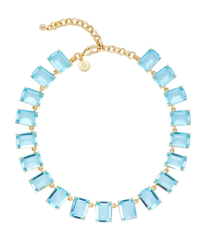 Serena Necklace in Aqua