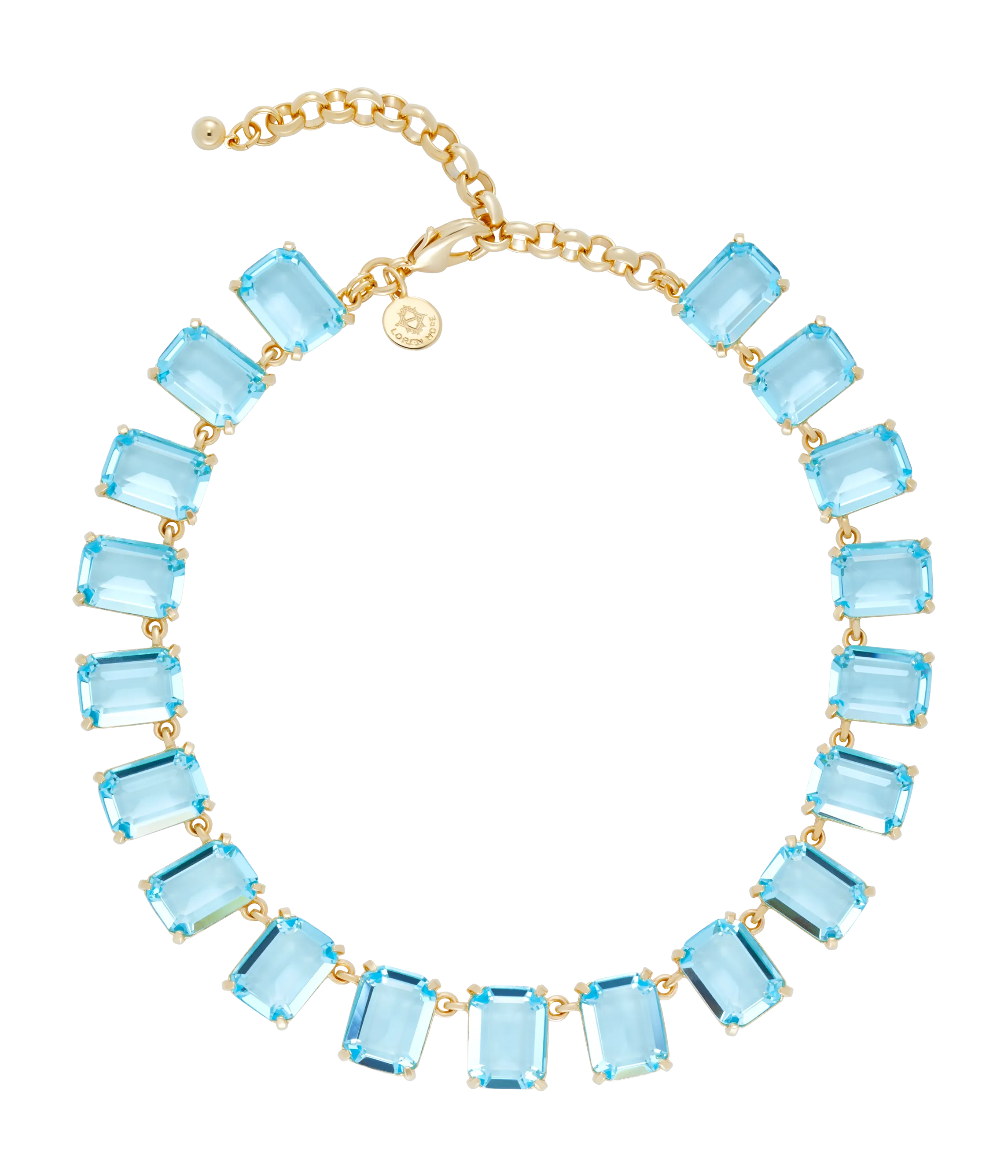 Serena Necklace in Aqua