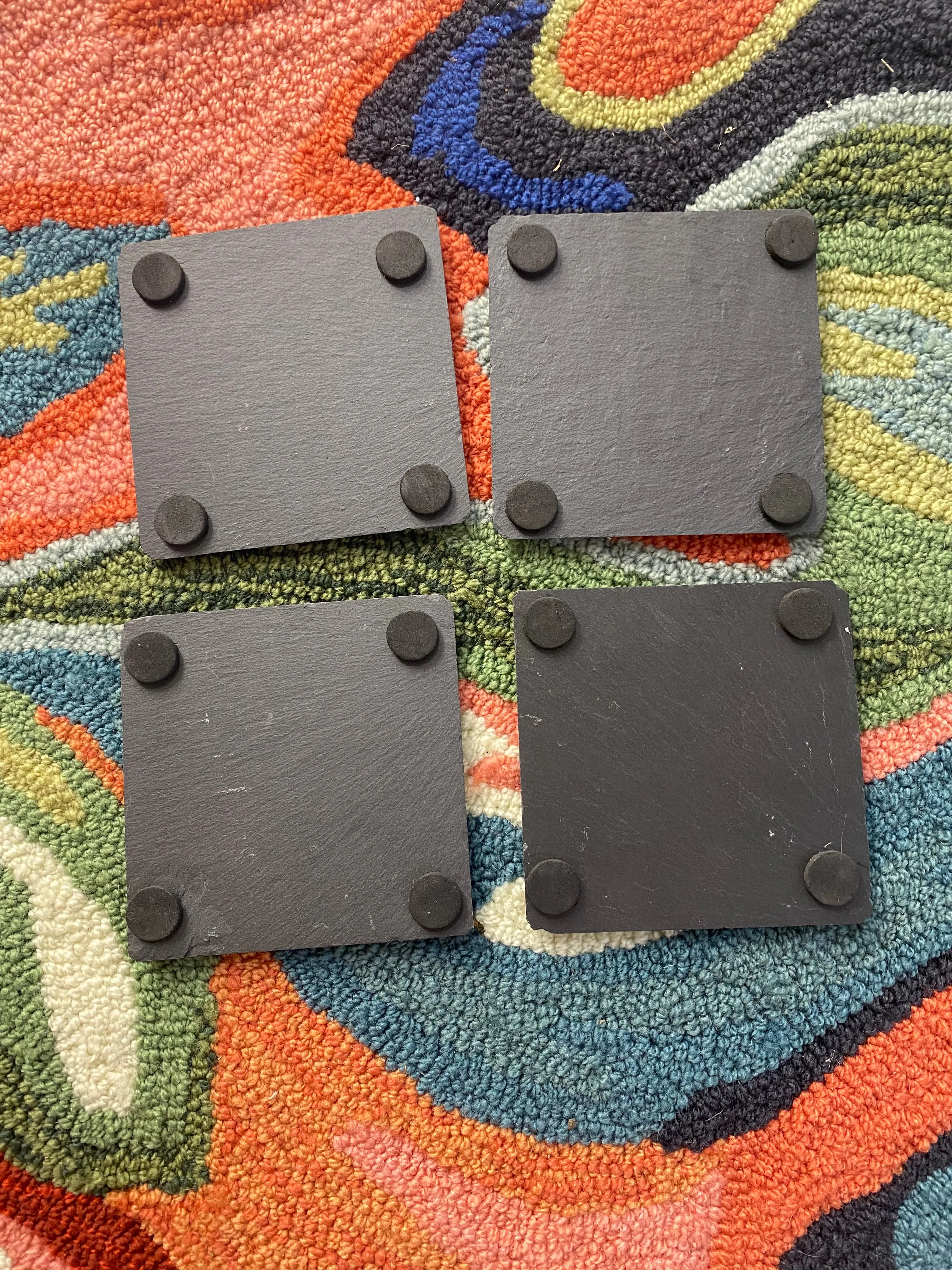 Slate Coaster Set- Port A Palm Mix