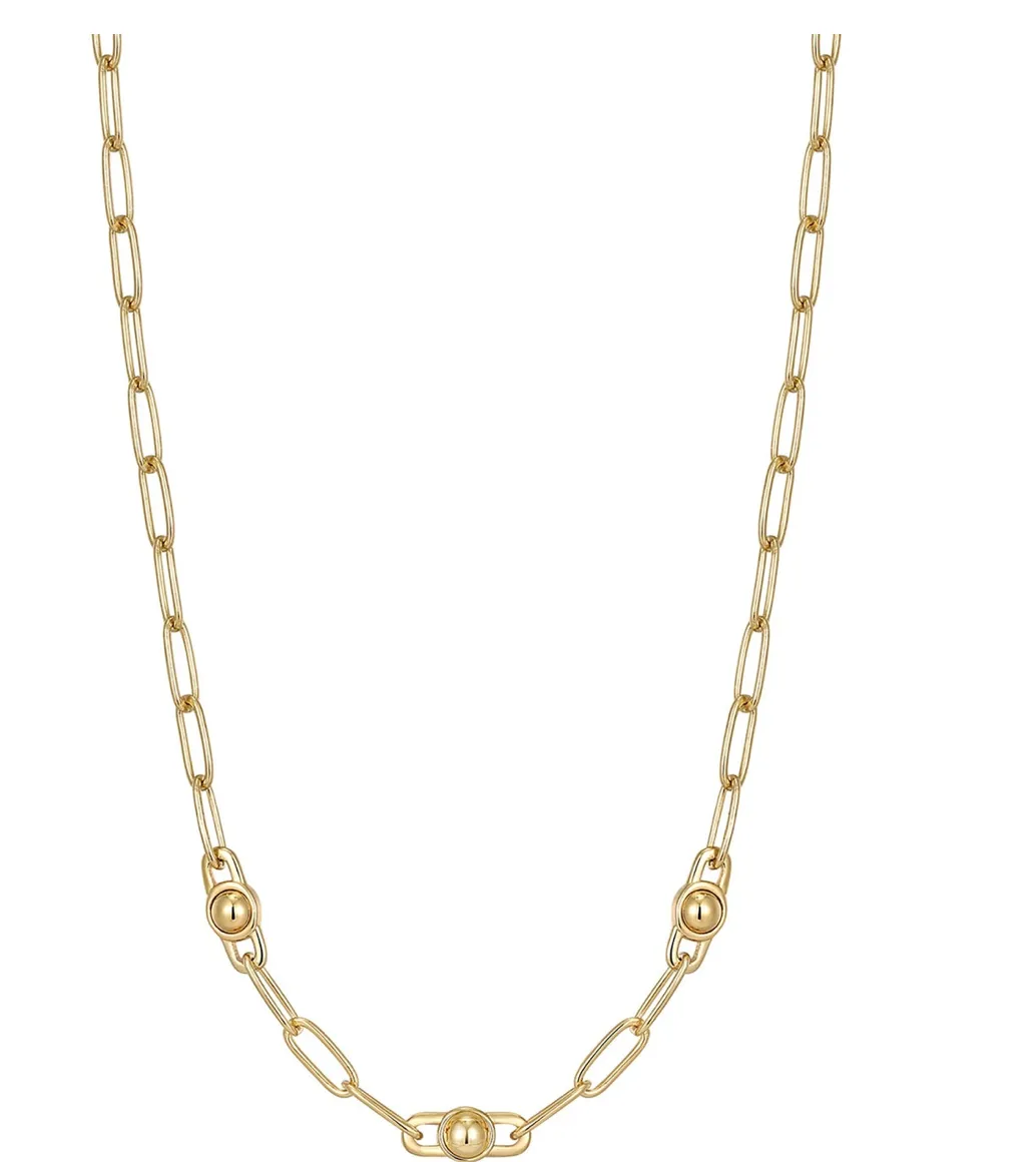 Spaced Out - Orb Link Chunky Chain Necklace - 2 colours