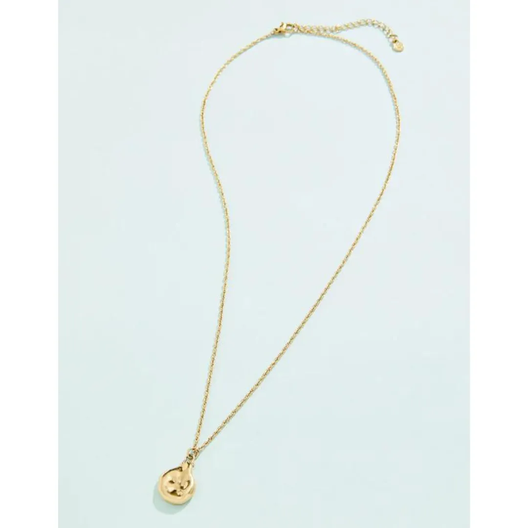 Spartina Burkes Beach Necklace - Gold & Pearl