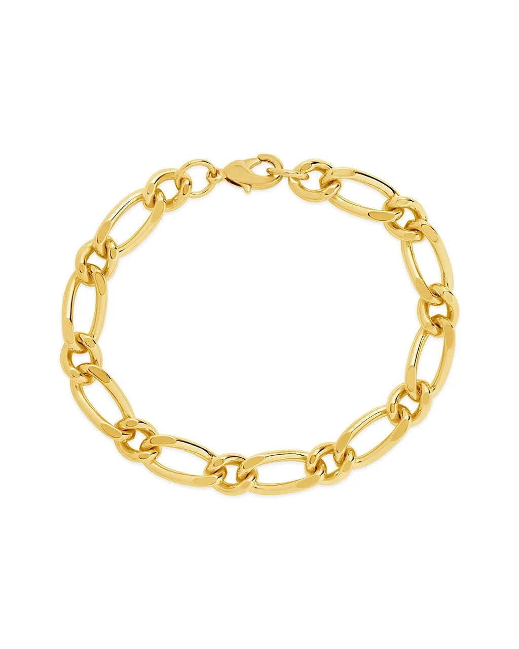 Stacked Chain Bracelet Set of 3