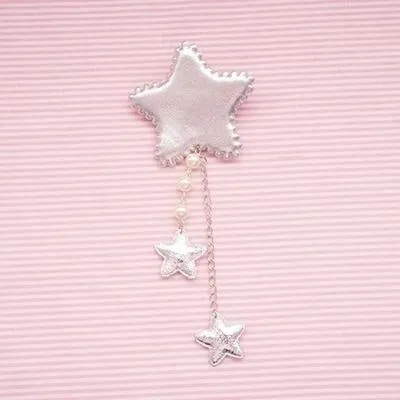 Starry Dangle Hair Clips