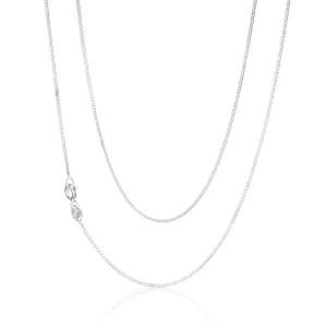 Sterling Silver Curb Chain 30 gauge 45cm